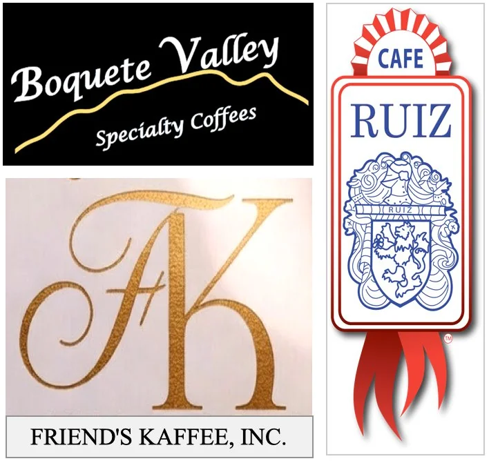 Boquete Valley Specialty Coffees · Friend's Kaffee Inc. · Café Ruiz
